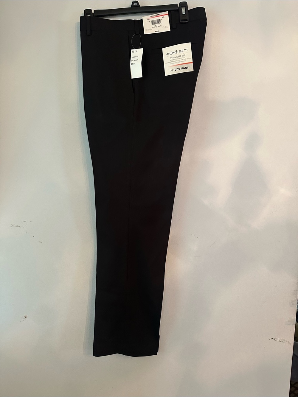 Alfani Black Straight-Fit Dress Pants